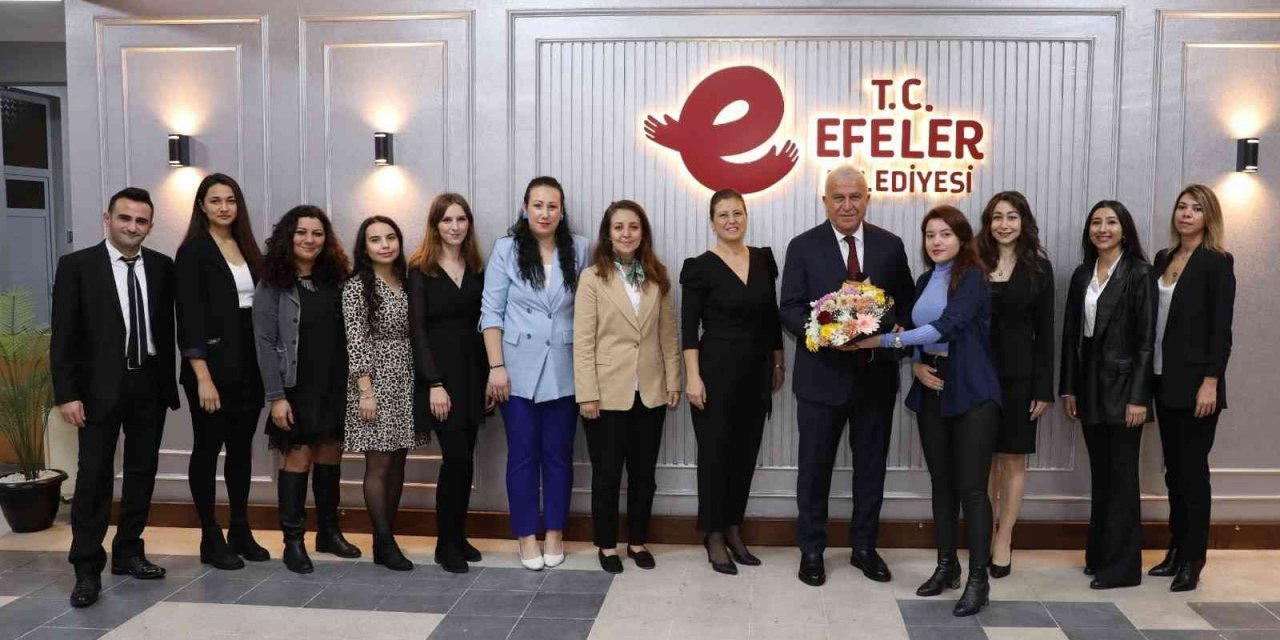 Başkan Atay öğretmenleri ağırladı