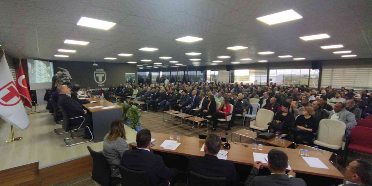 Söke TARİŞ Pamuk Kooperatifi mali genel kurul yaptı