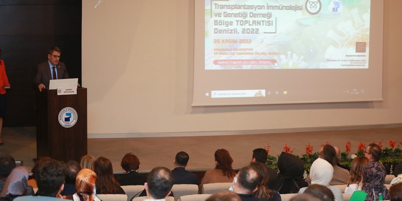 PAÜ’de transplantasyon bilinci anlatıldı