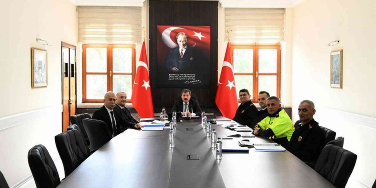 Muğla İl Güvenlik toplantısı yapıldı