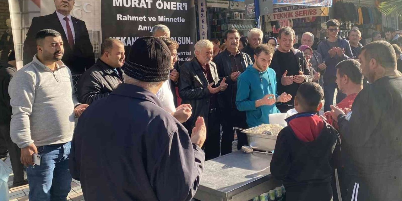 Turgutlu’da MHP Manisa İl Başkanı Öner için pilav hayrı