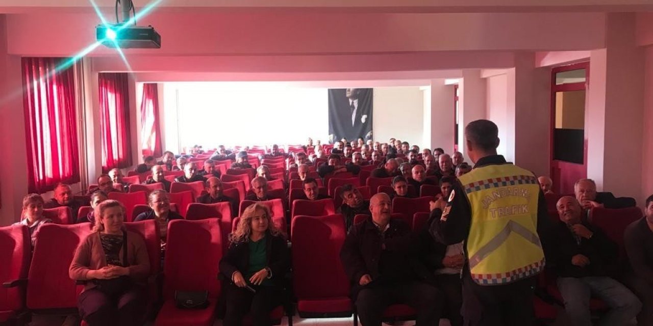 Jandarma, Çine’de okul servislerini denetledi