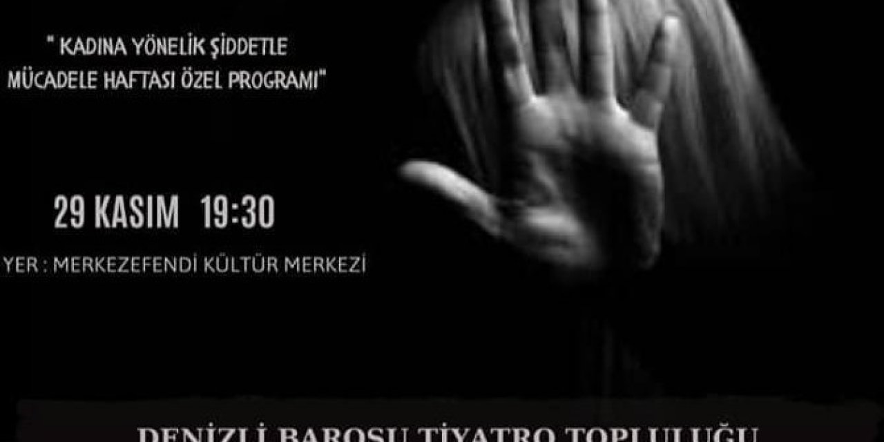 Kadına yönelik şiddetle mücadelede dikkat çekecek etkinlik