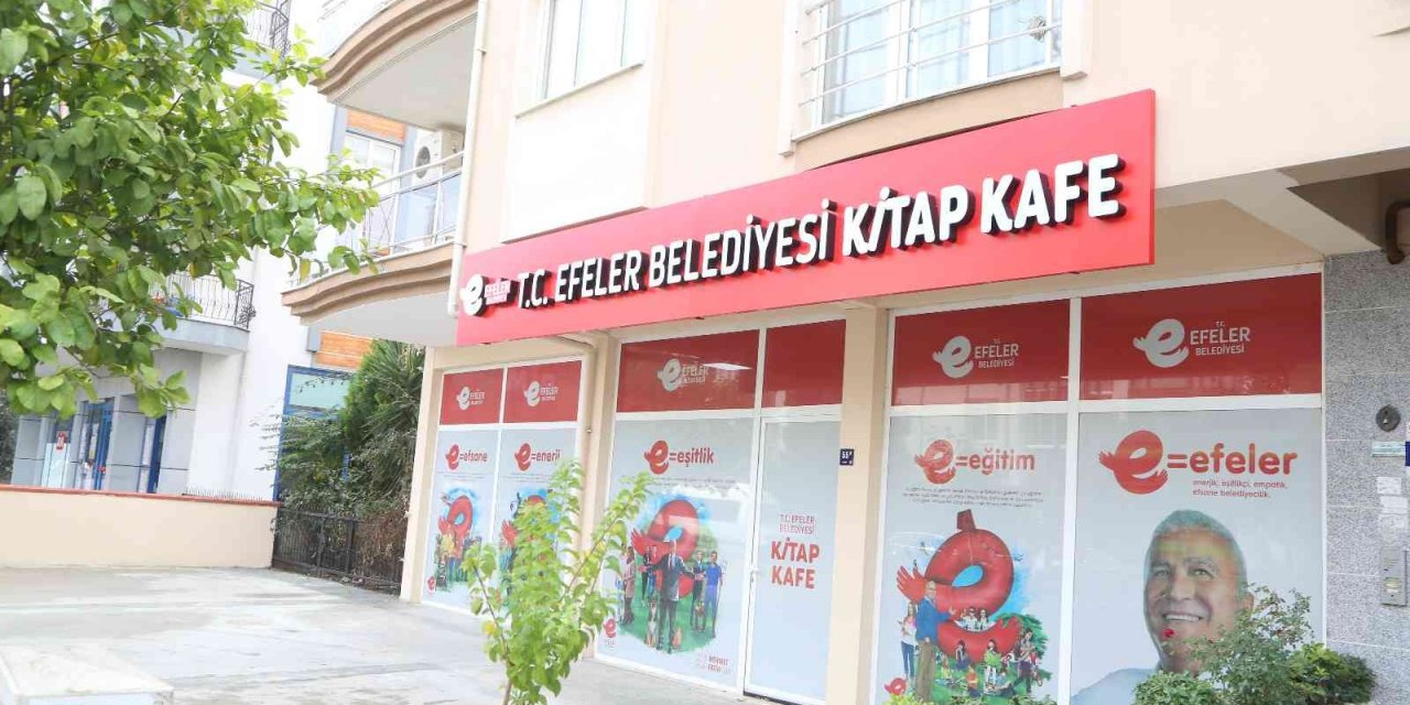Efeler’de 7’nci Kitap Kafe kapılarını açmak için gün sayıyor