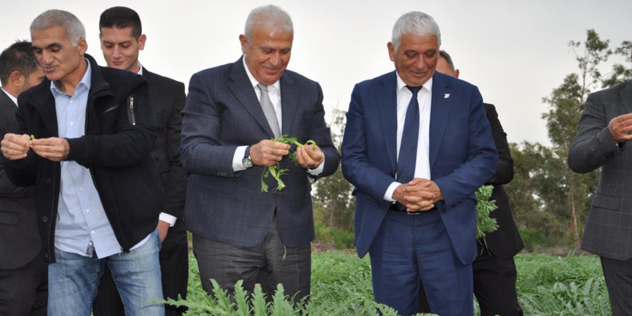 Başkan Atay Güzelyurt’ta incelemelerde bulundu