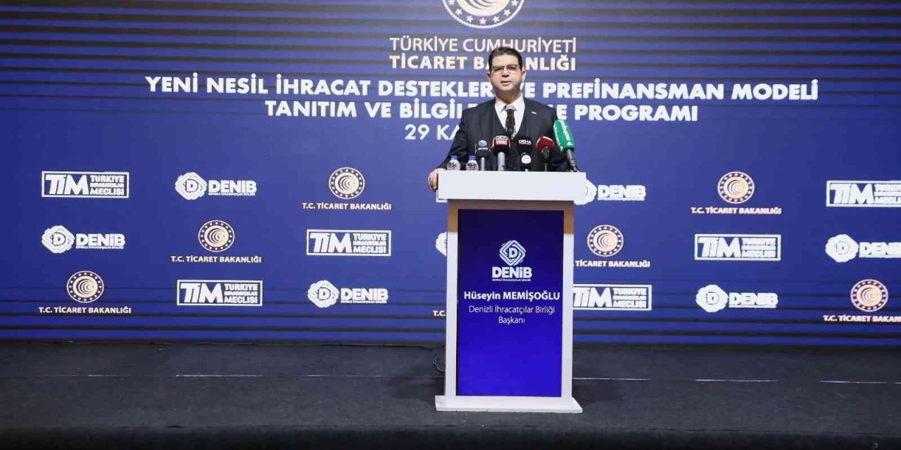 DENİB, üyelerini ‘Yeni Nesil İhracat Destekleri ve Prefinansman Modeliyle’ buluşturdu