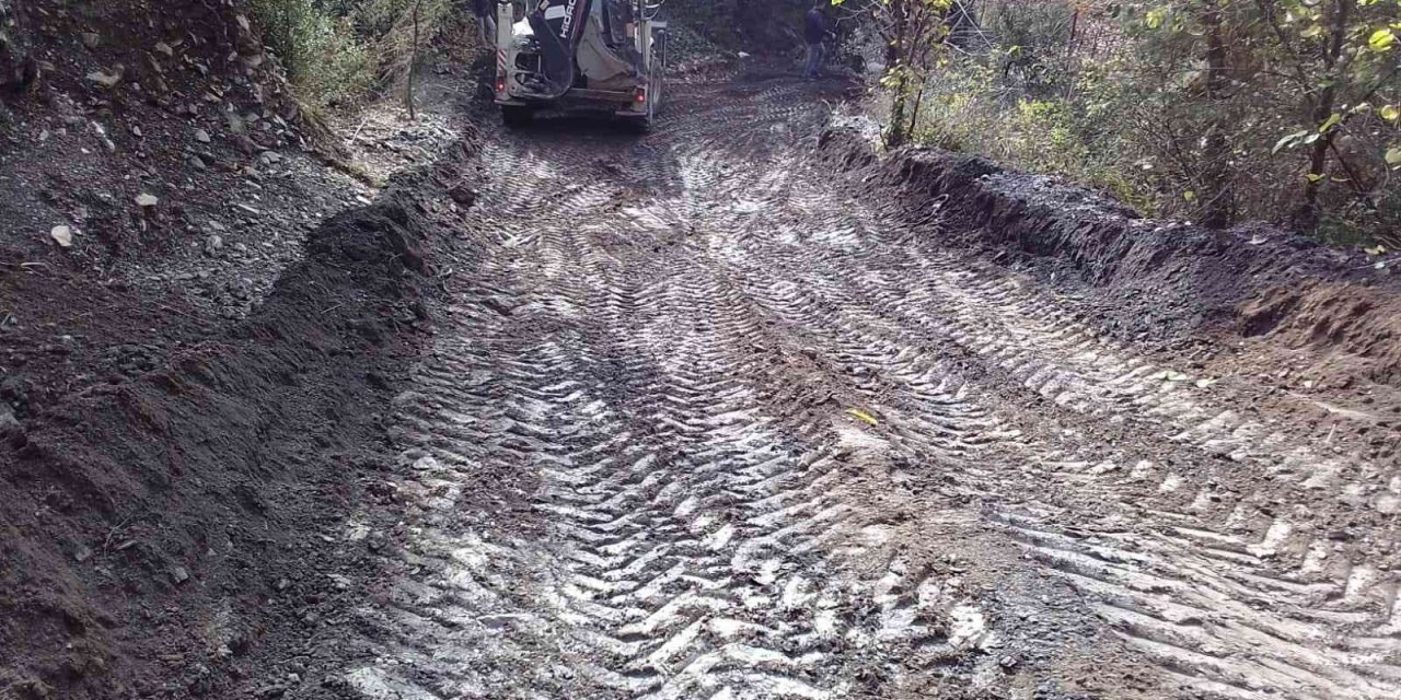 Efeler, kapanan Alatepe Yayla yolunu açtı