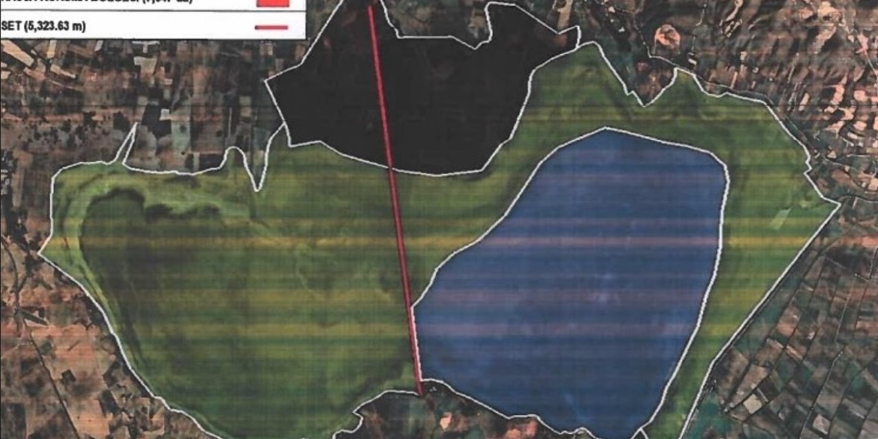 Marmara Gölü yaklaşık üçte bir oranında küçülecek