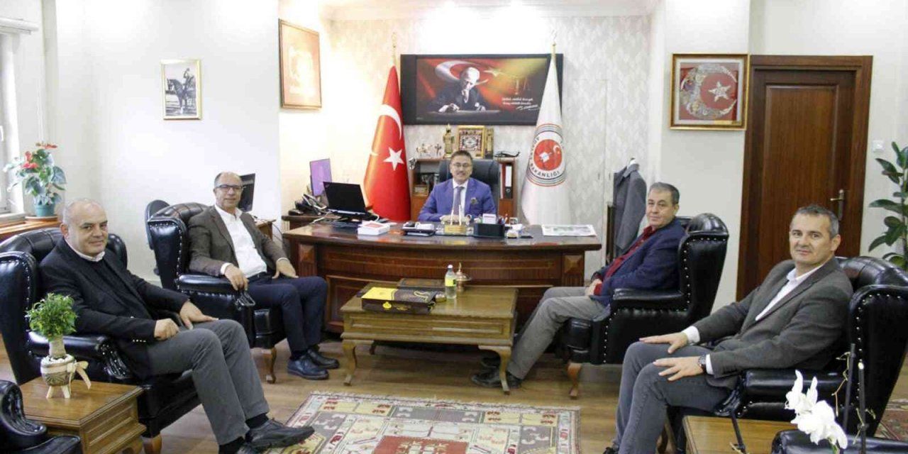 Mermerciler Derneğinden Başsavcı Dönmez’e ziyaret