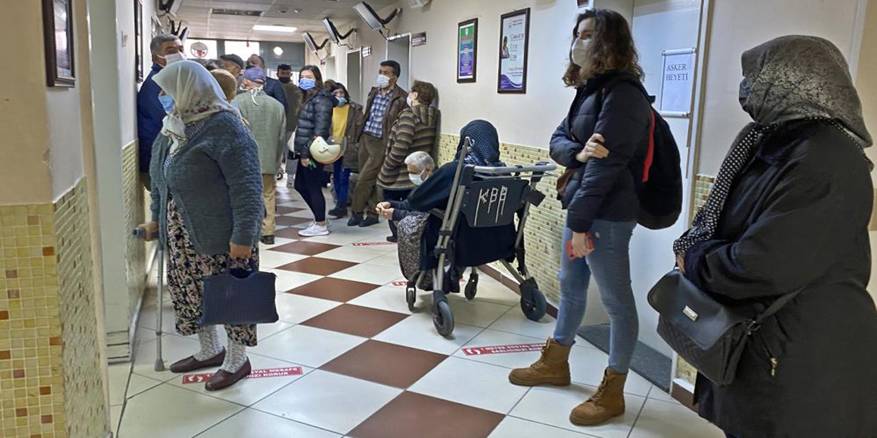 Aydın’da hastanelerde yoğunluk oluştu