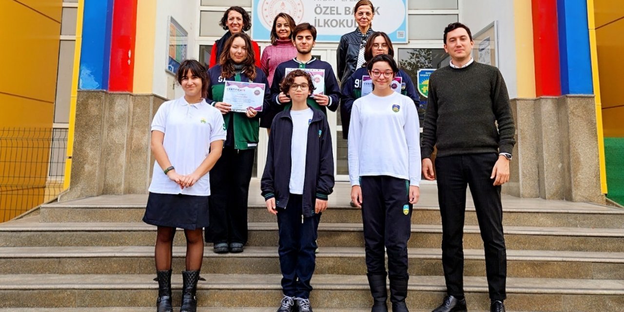 Aydın Özel Başak Koleji öğrencileri Owlypia Uluslararası Bilgi Yarışması’nda derece aldı