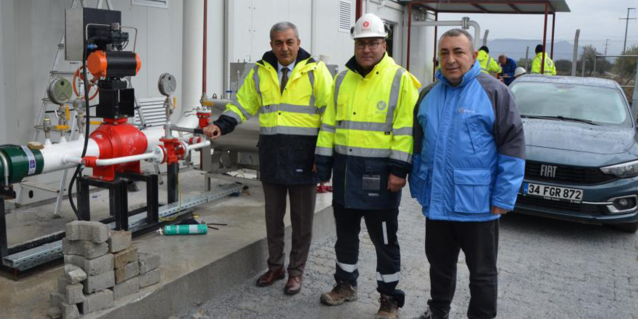 Başkan Kaplan, doğalgaz vanasını açtı