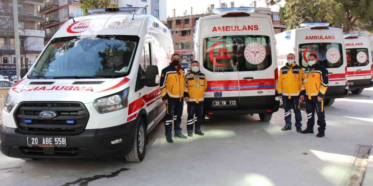 Denizli’de 963 bin acil çağrıdan sadece 215 bini gerçek çıktı