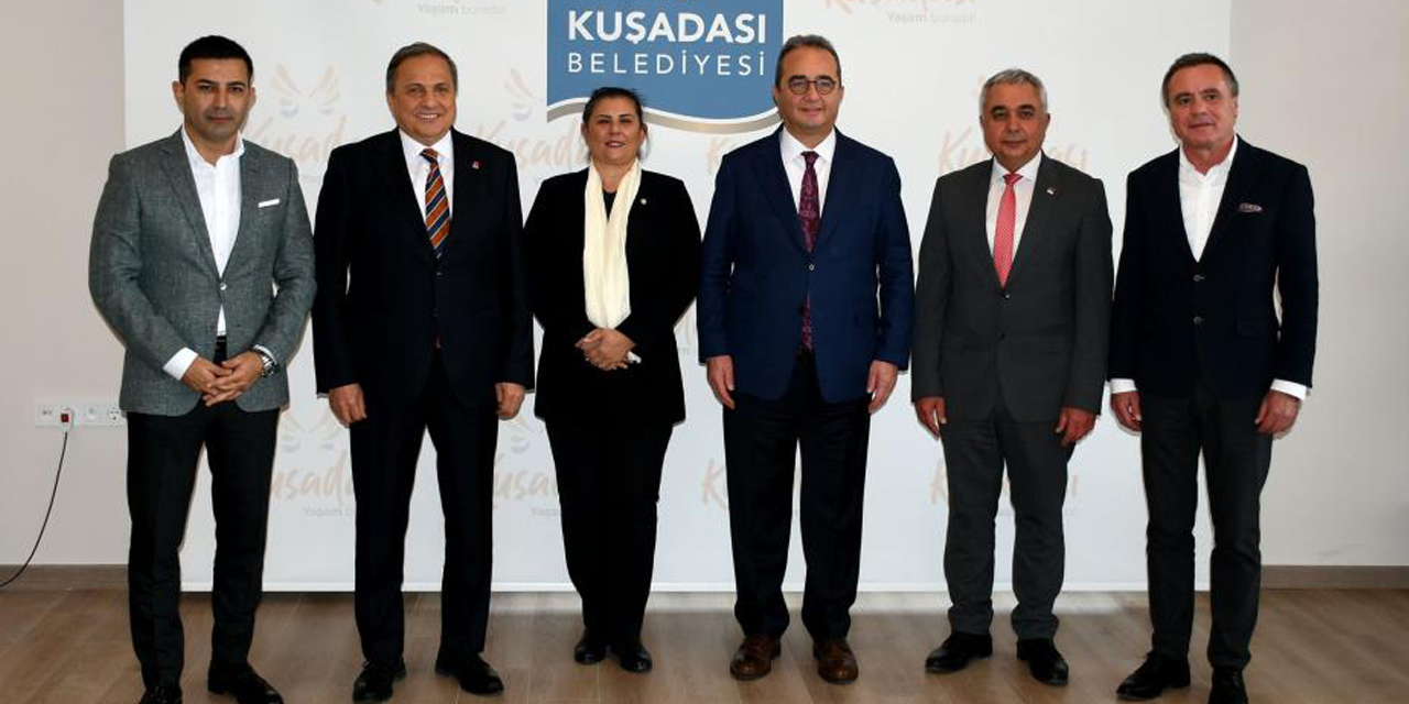 CHP Genel Başkan Yardımcıları, Başkan Günel ile görüştü