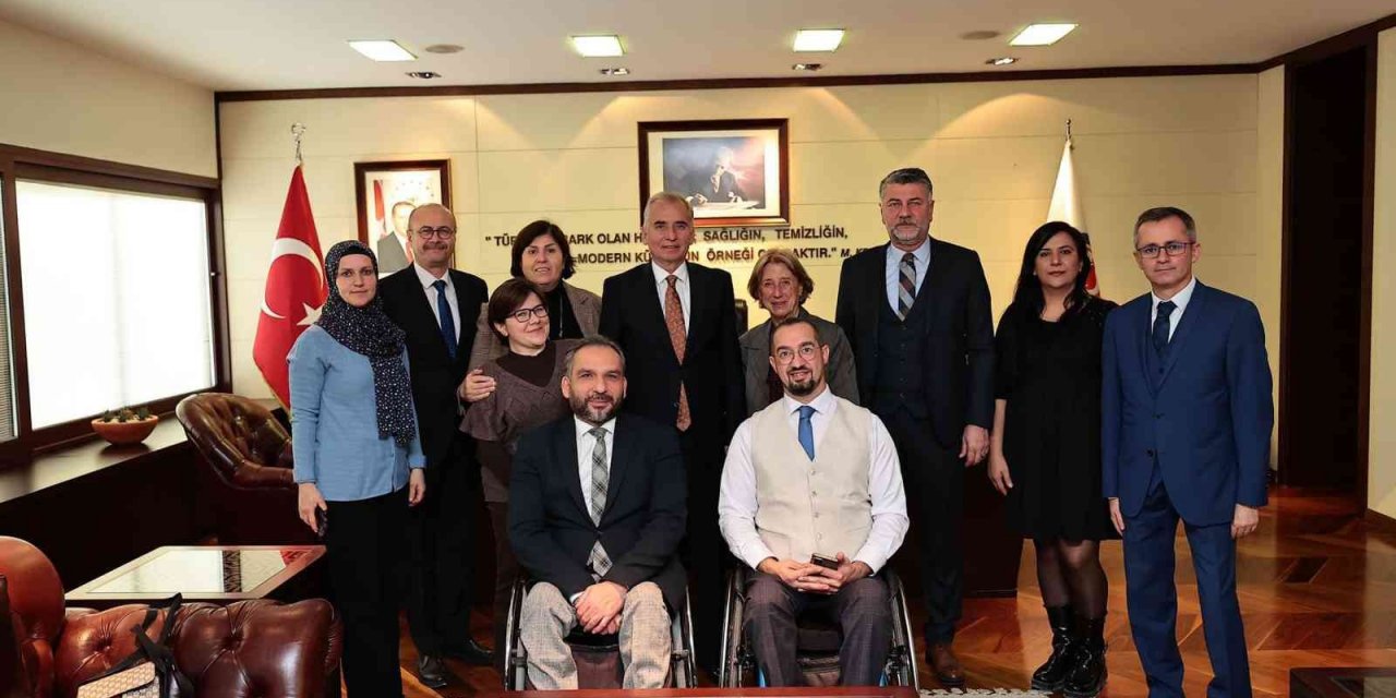 Engelliler Meclisi anlamlı günde Başkan Zolan’la bir araya geldi