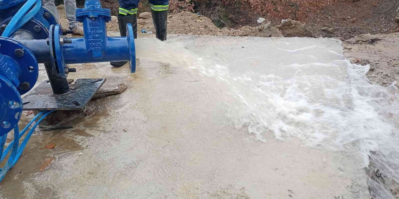 Dadağlı’yı besleyen yeni kuyu’dan saatte 20 ton su alınacak