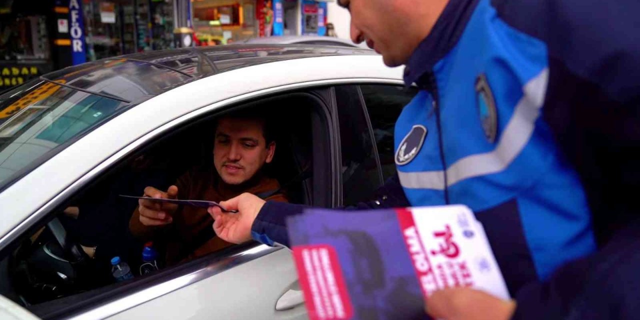 Aliağa zabıtasından Engelliler Gününe özel bilgilendirme