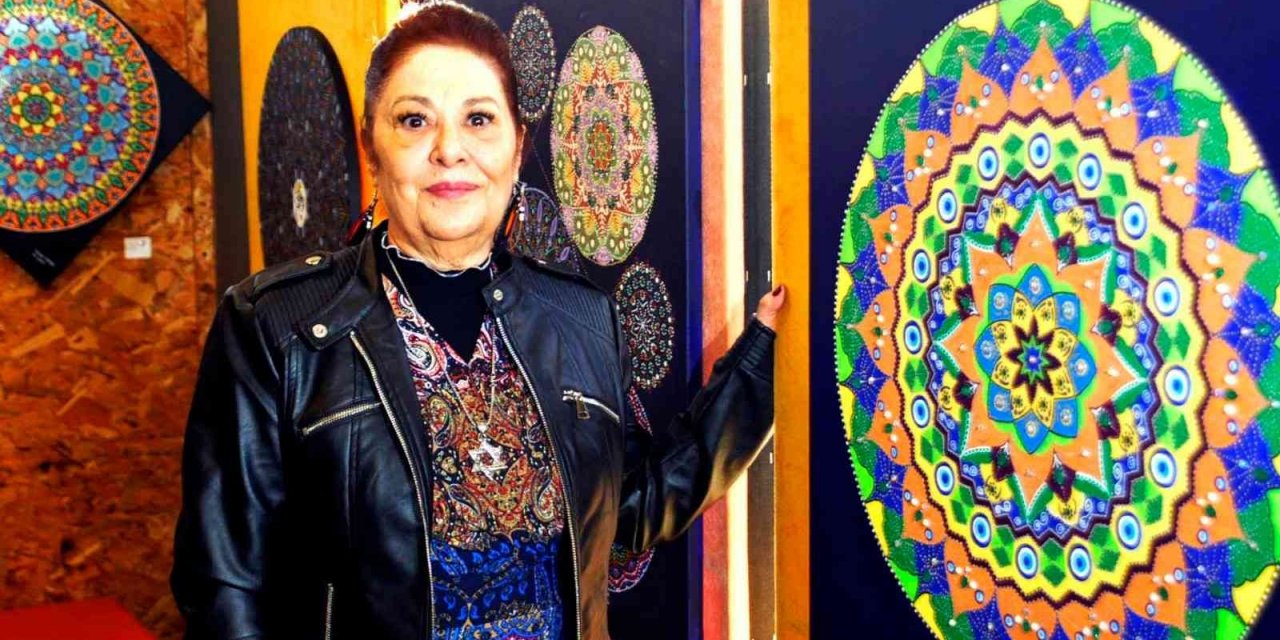 Fethiye’de ’Mandala Ve Taş Boyama’ sergisi açıldı