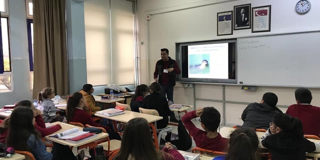 Muğla’da öğrencilere tabiat eğitimi verildi