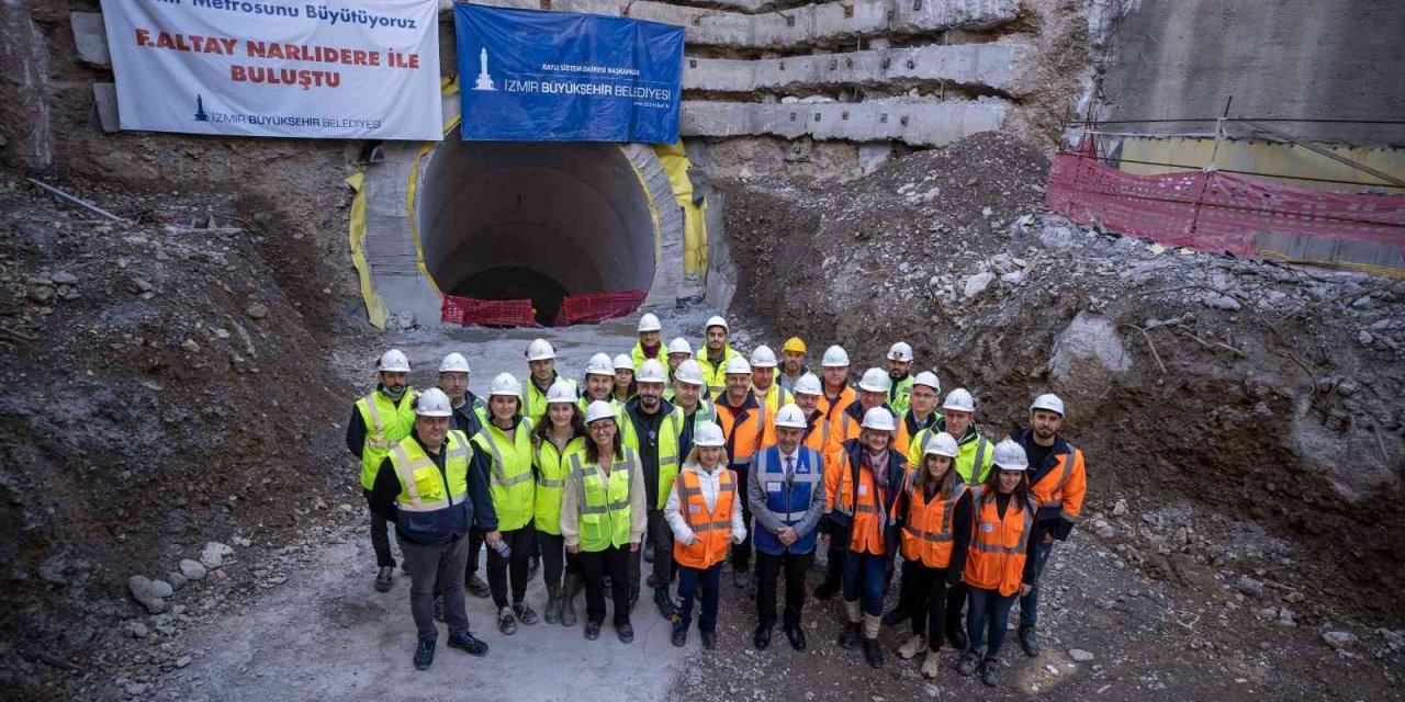 Narlıdere Metrosu’nda sona doğru