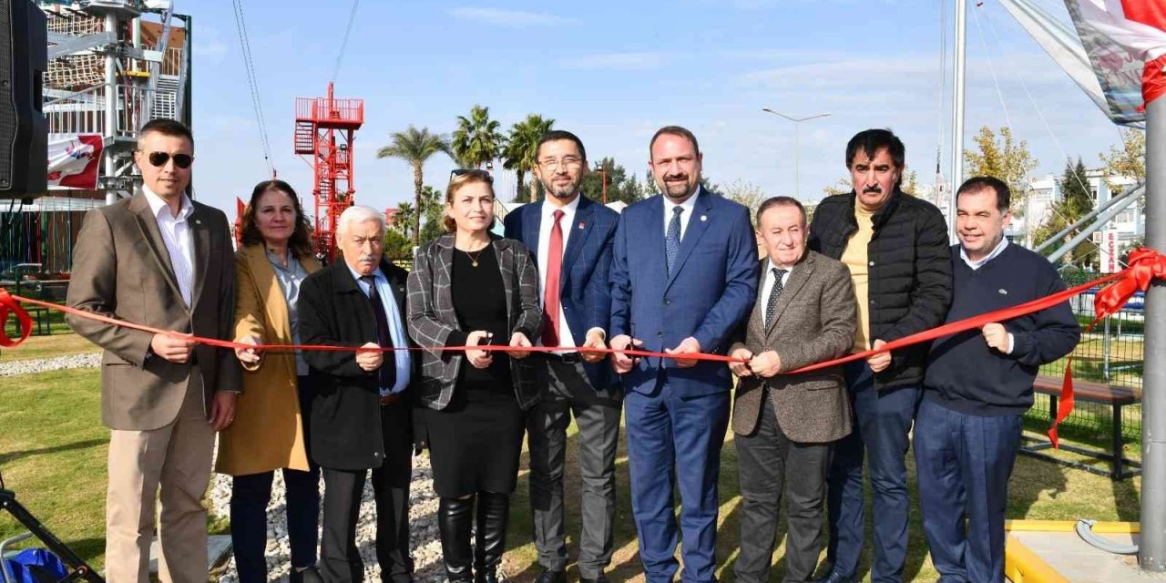 Çiğli Macera Parkı törenle açıldı