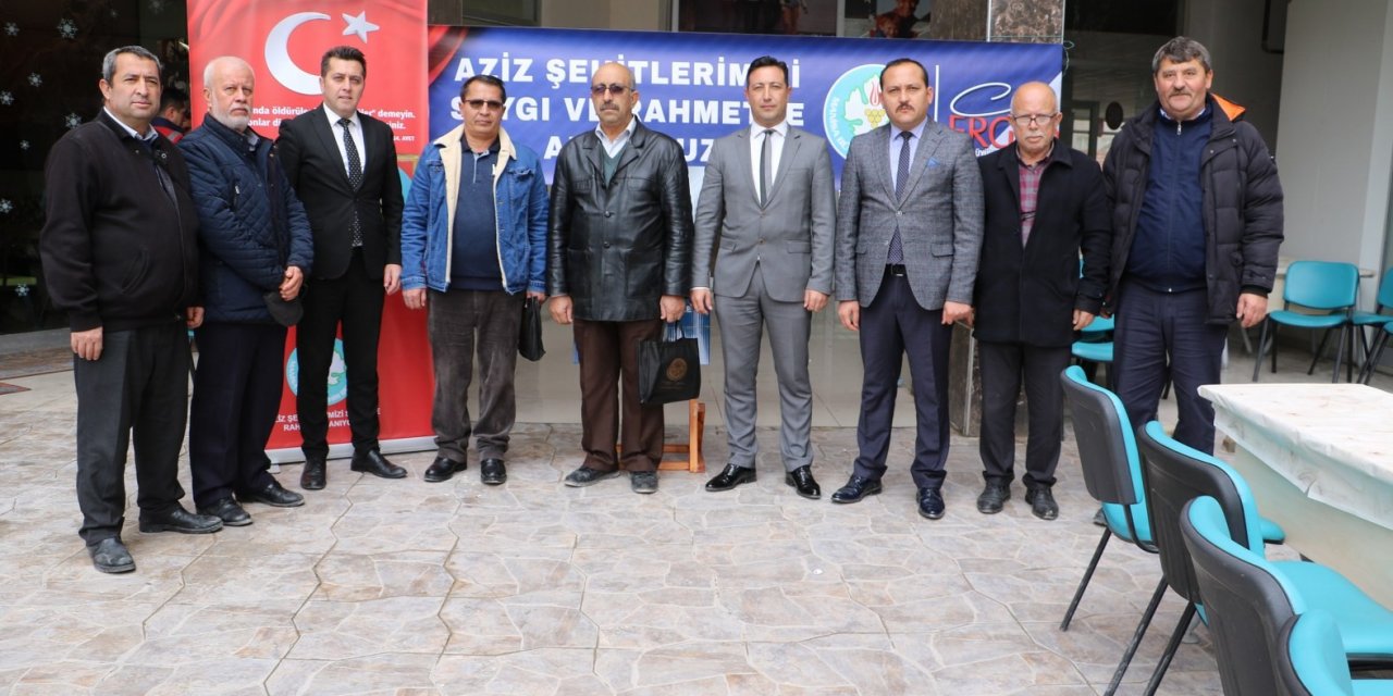 Gördesli şehitler dualarla anıldı