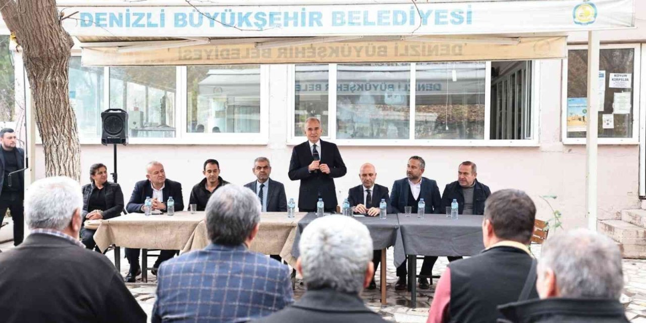 Sarayköylülerin çözülemeyen sorunlarına Büyükşehir kulak verdi