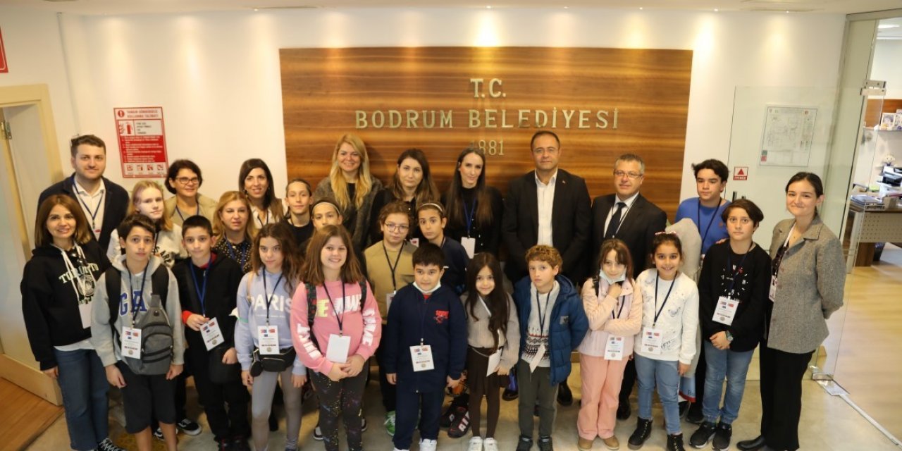 Erasmus okullar arası değişim ortakları Bodrum’da