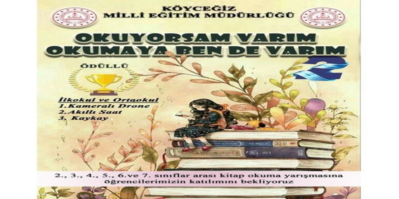 Köyceğiz’de öğrenciler arasında kitap okuma yarışması düzenlendi
