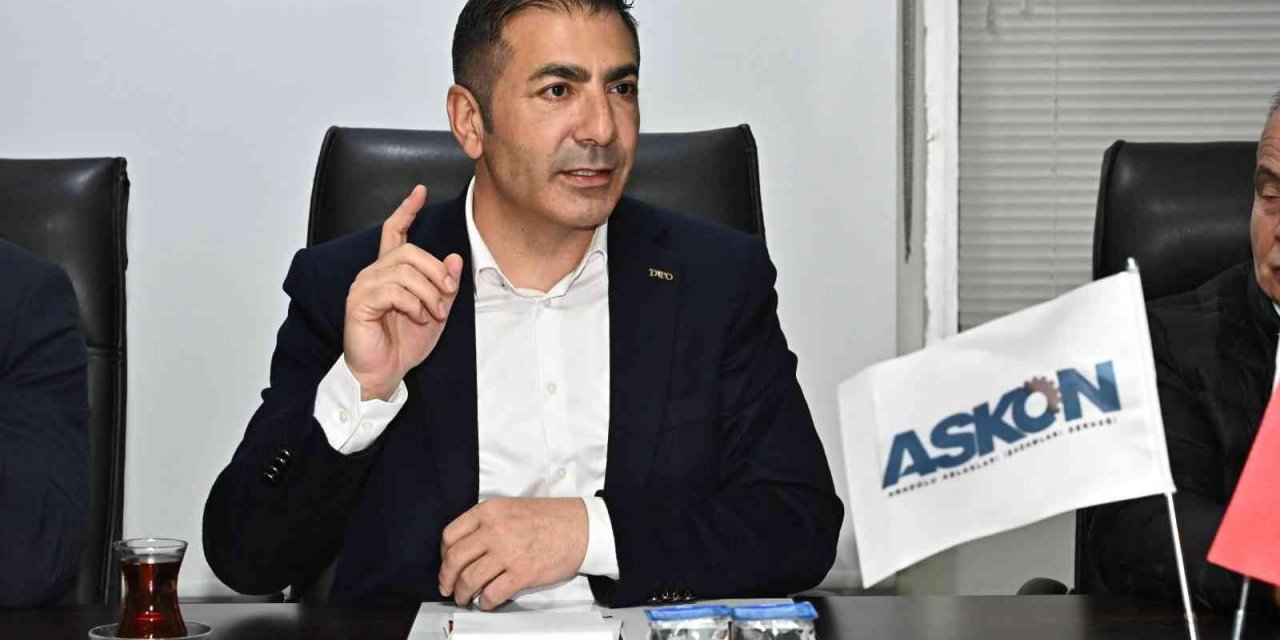 Başkanı Erdoğan, DTO’nun hizmet ve projelerini iş dünyasına anlattı