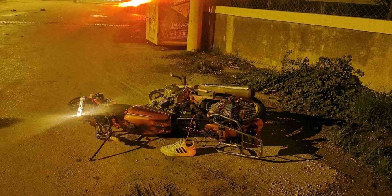 Marmaris’te kamyonetle motosiklet çarpıştı: 1 ölü