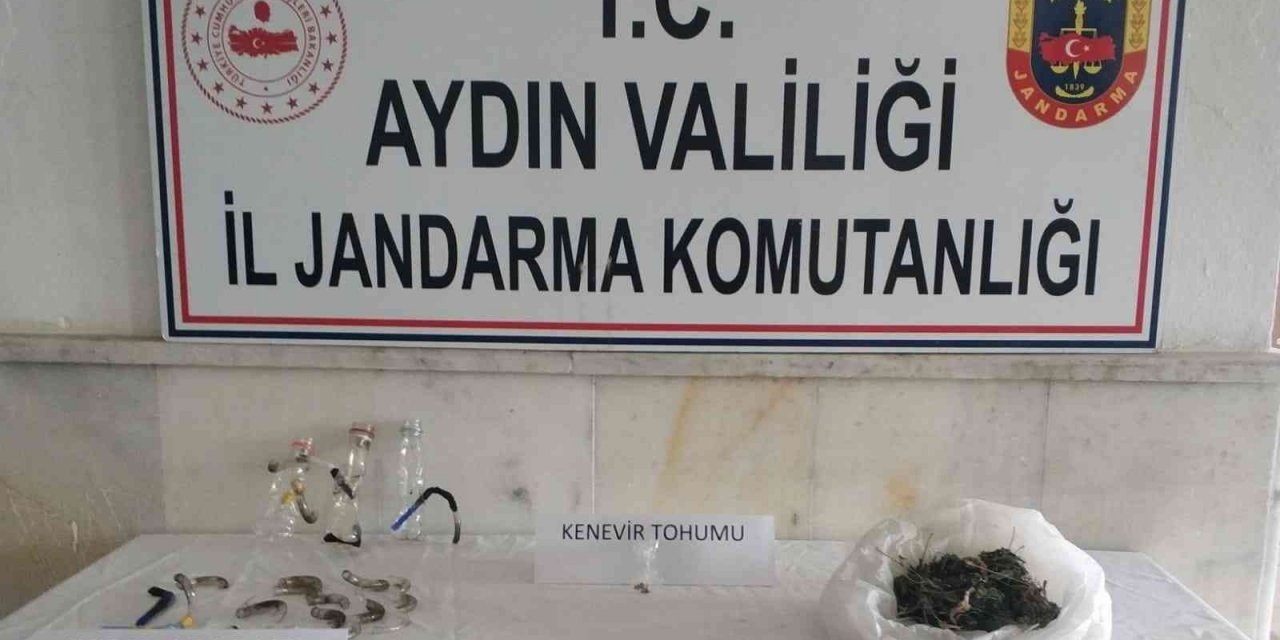 Çine’de uyuşturucu baskını