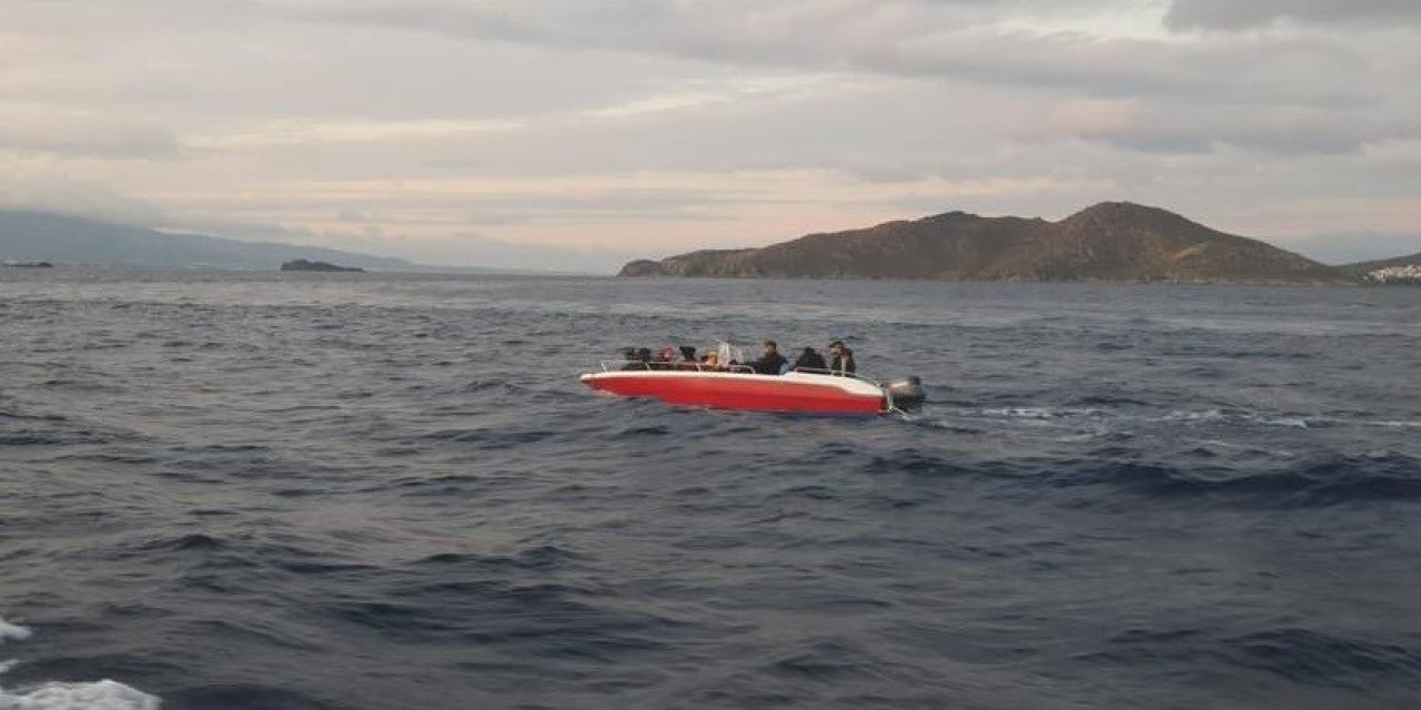 Bodrum’da 39 düzensiz göçmen yakalandı