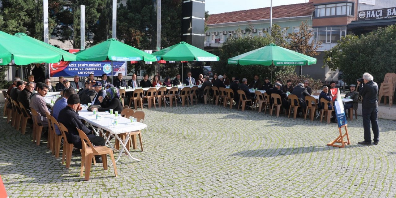 Salihli’de şehitler anısına mevlit okutuldu