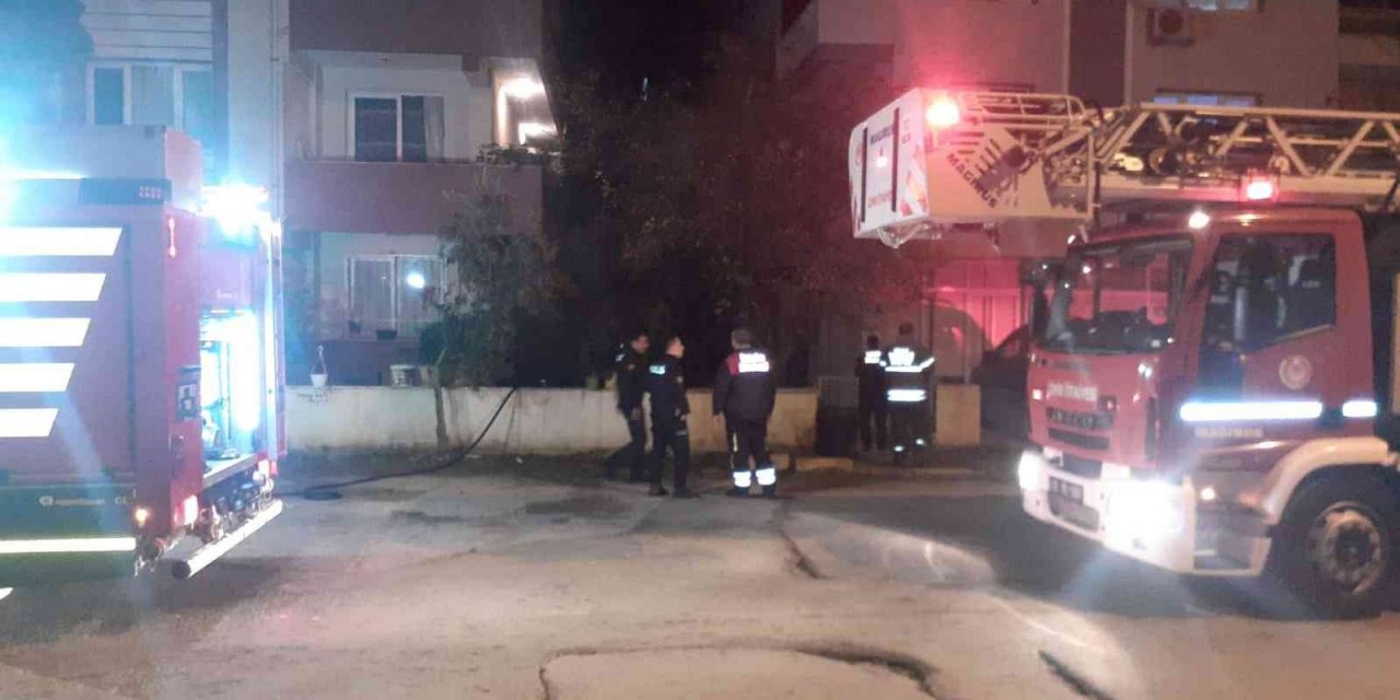 Torbalı’da korkutan yangın