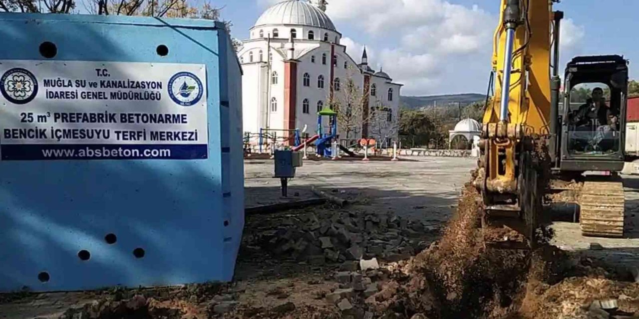 Yatağan’da 2 bin kişiye kesintisiz içme suyu sağladı