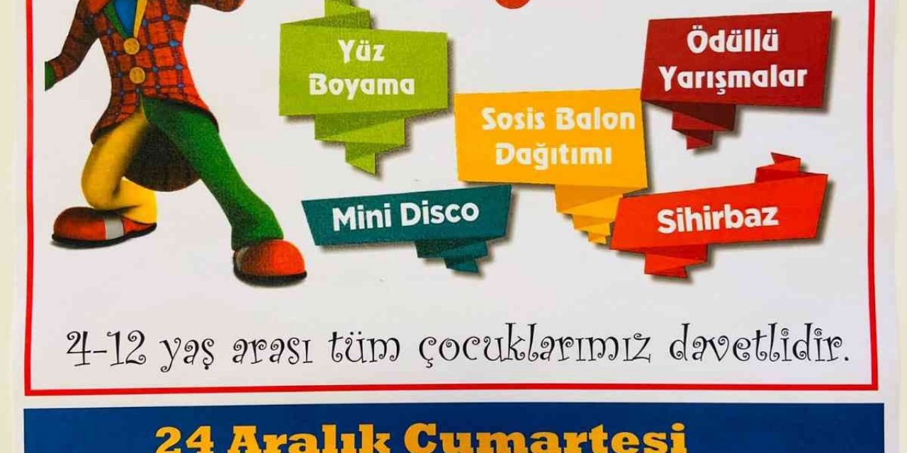 Germencik’te çocuklar için yeni yıl eğlencesi düzenlenecek