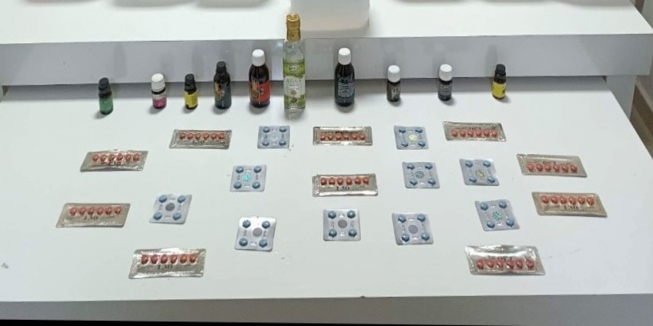 Denizli’de kaçak cinsel ilaç ele geçirildi