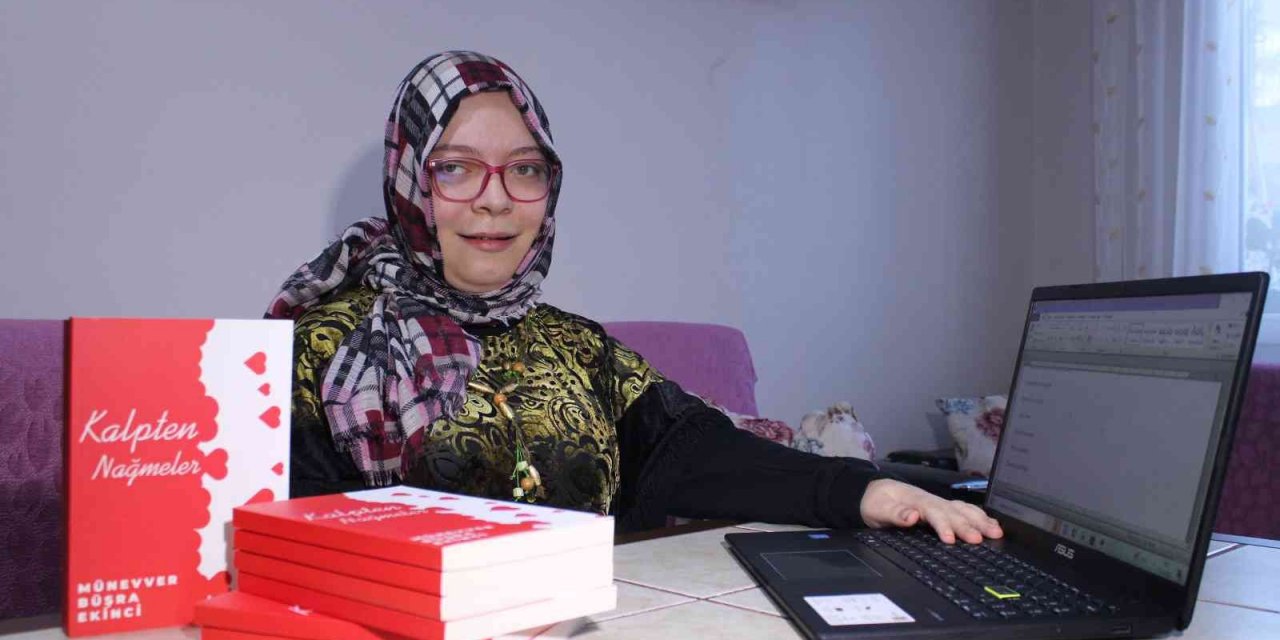 Tek parmağı ile hayata tutundu