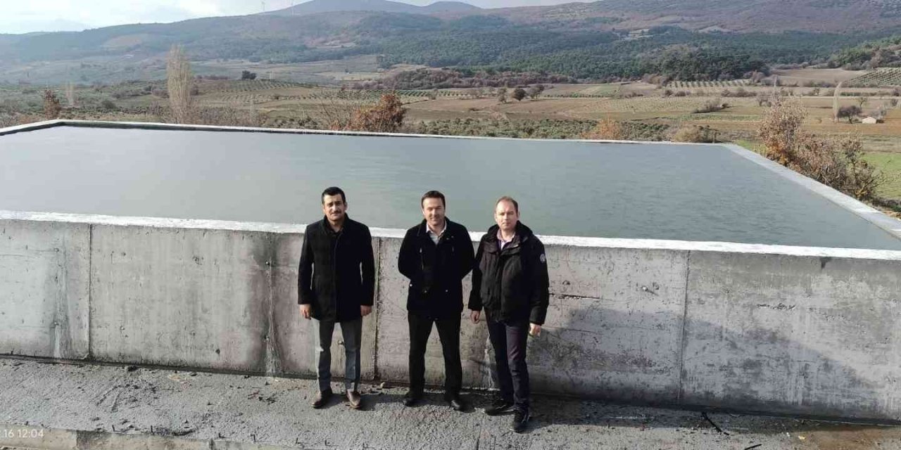 Kırkağaç Halkaavlu’ya tarımsal sulama havuzu kazandırıldı