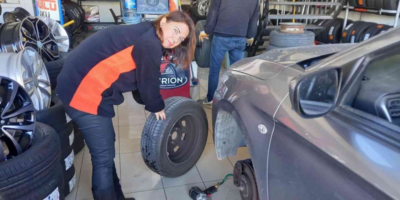 Lastikçilerde kış lastiği hareketliliği başladı