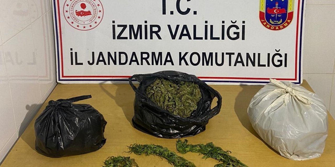 İzmir’de uyuşturucu tacirine jandarmadan operasyon