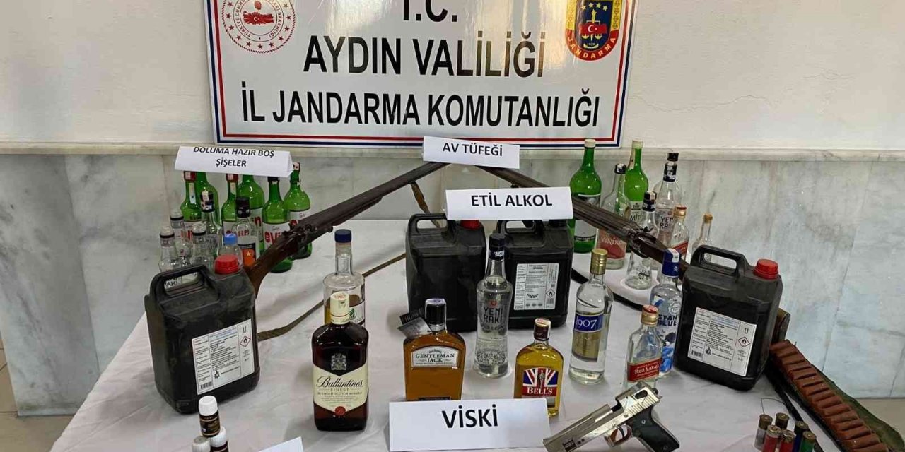 Yeniyıl öncesi kaçak alkol operasyonu: 4 gözaltı