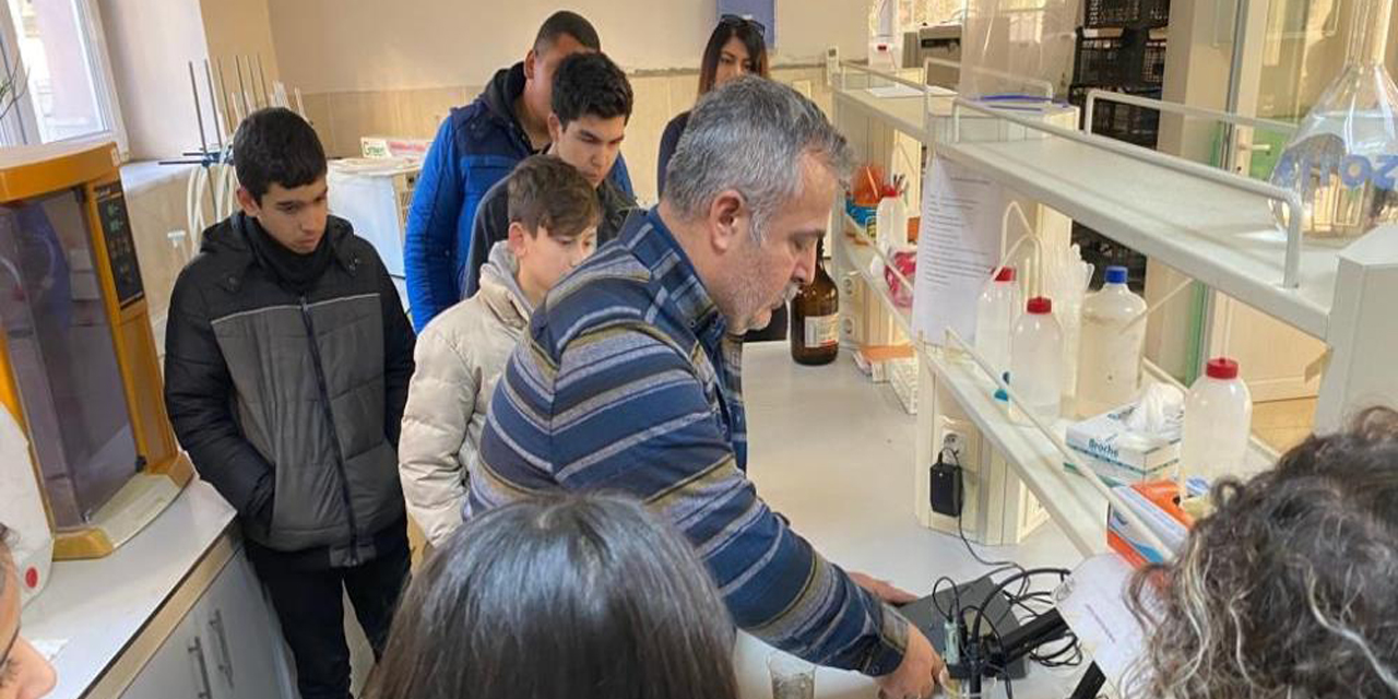 Mesleki ve teknik lise öğrencilerine organik tarım eğitimi verildi