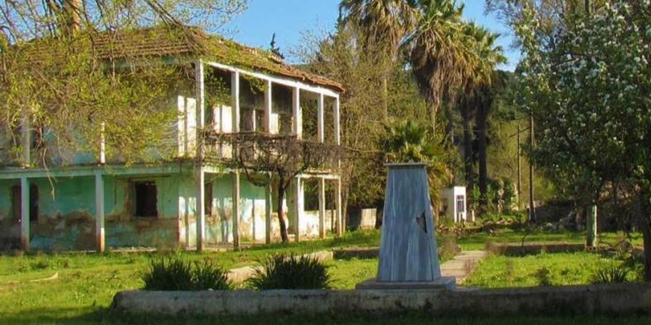 Tarihi balık çiftliği şimdilerde koyun ağılı oldu