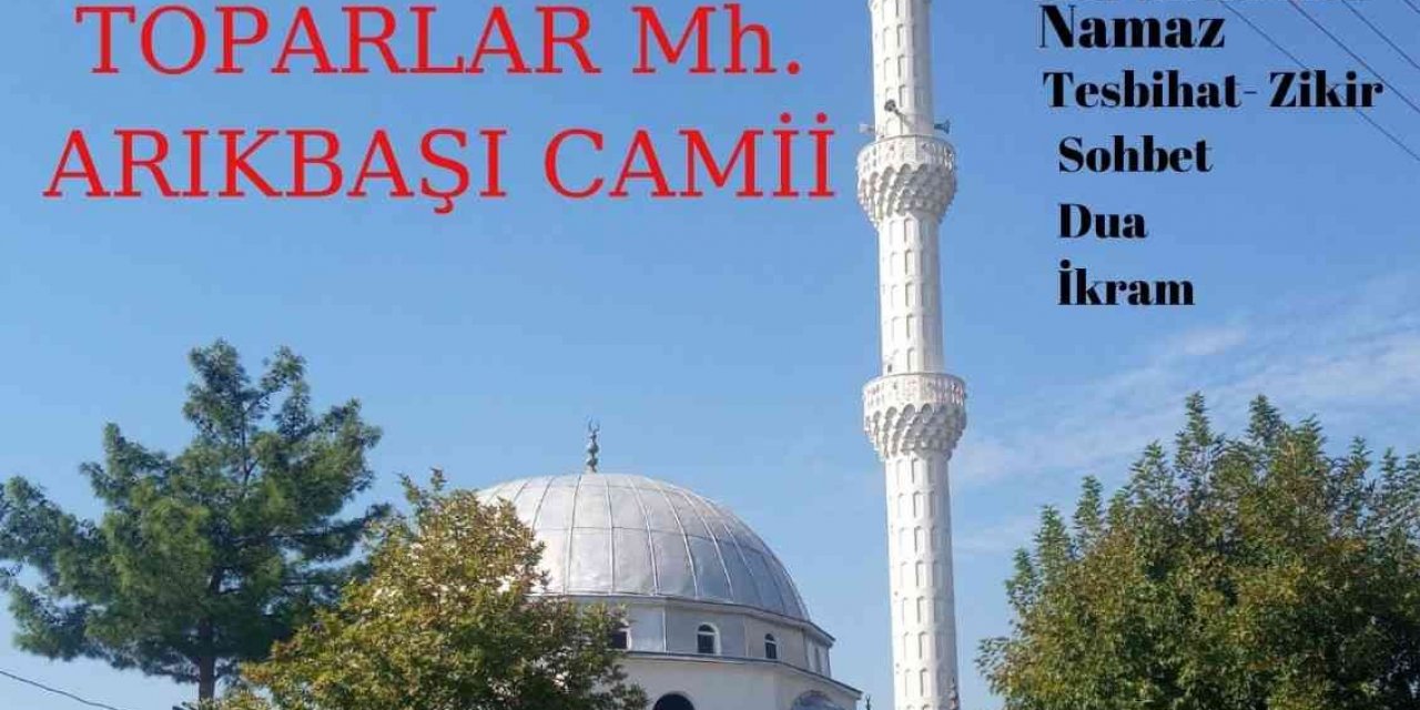 Köyceğiz’de sabah namazı buluşması Arıkbaşı Camii’nde gerçekleşecek