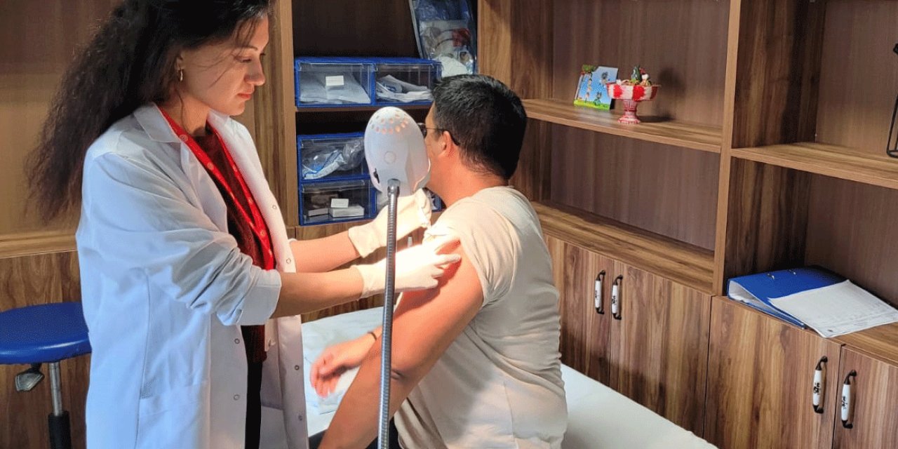 Mezoterapi polikliniği Kalelilerin hizmetine açıldı