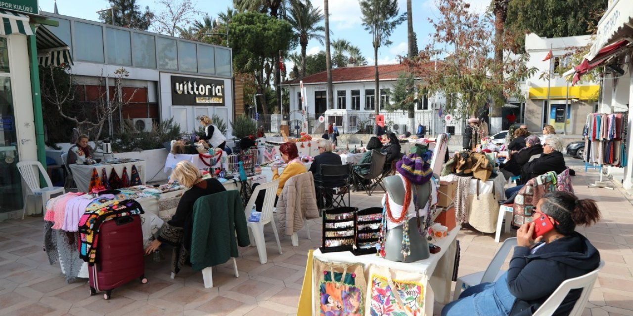 Üreten kadınlardan yılbaşı etkinliği