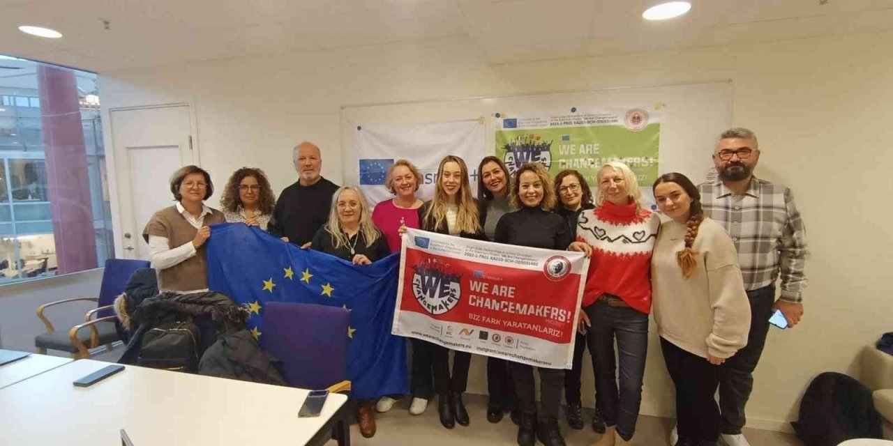 Köşk 100. Yıl Atatürk Ortaokulu İsveç’e gitti