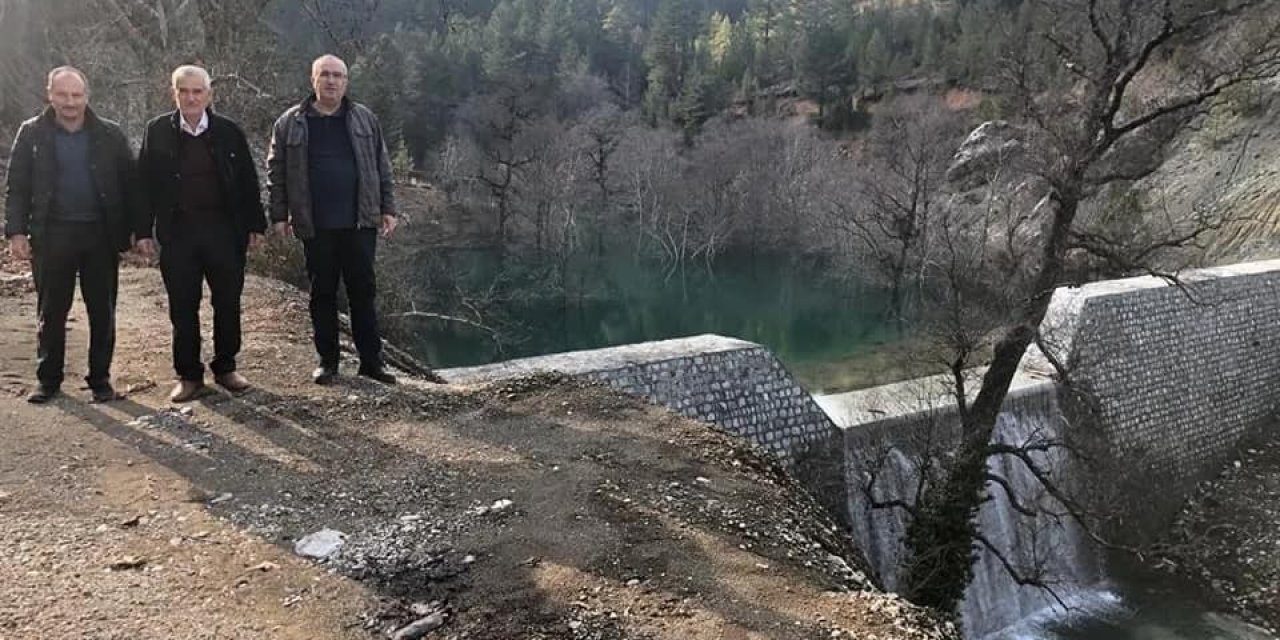 Çameli’nde taşkınların önüne geçiliyor